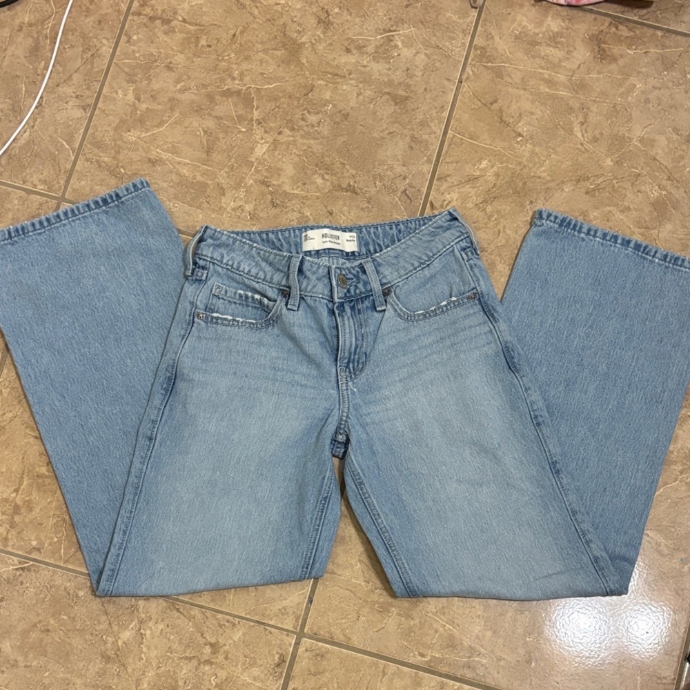 Hollister Light Blue Flared Jeans